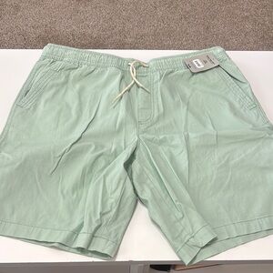 George Light Green Stretch Jogger Shorts